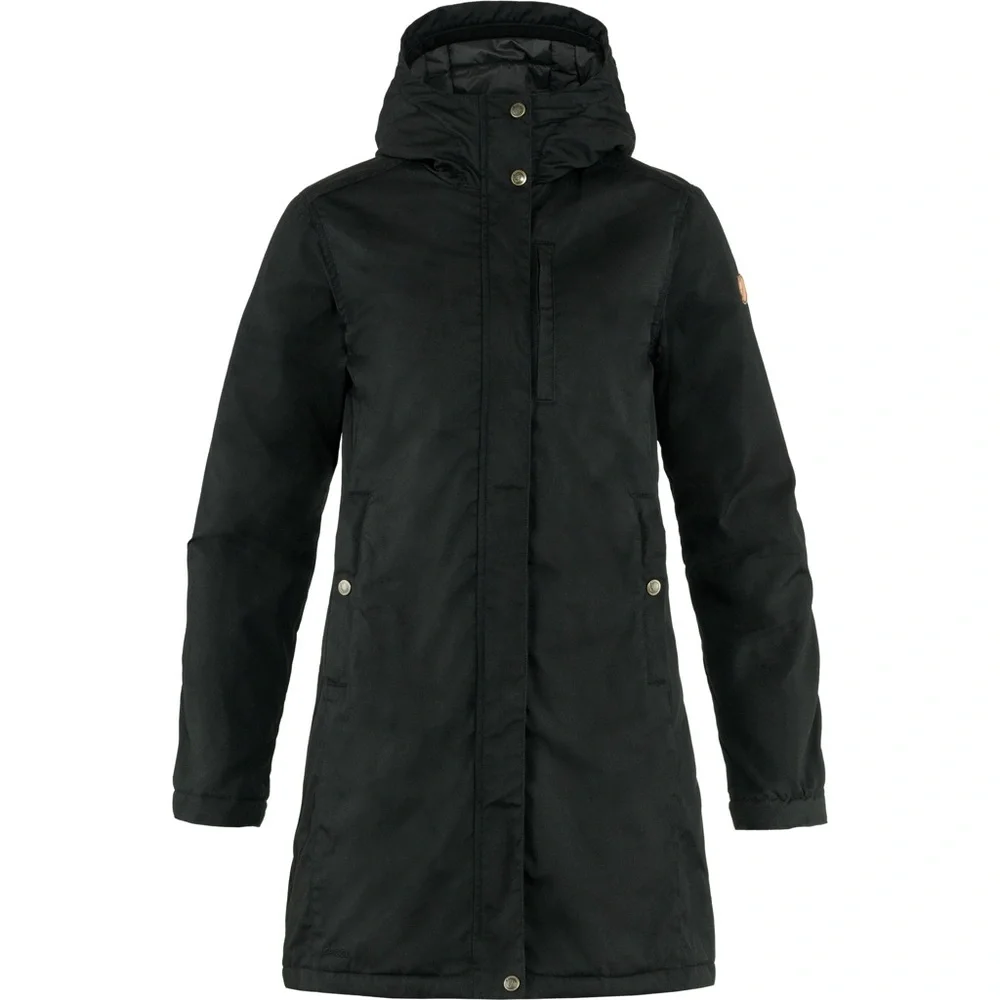 Fjallraven Kiruna Padded Parka Women - Black S - Picture 2 of 11